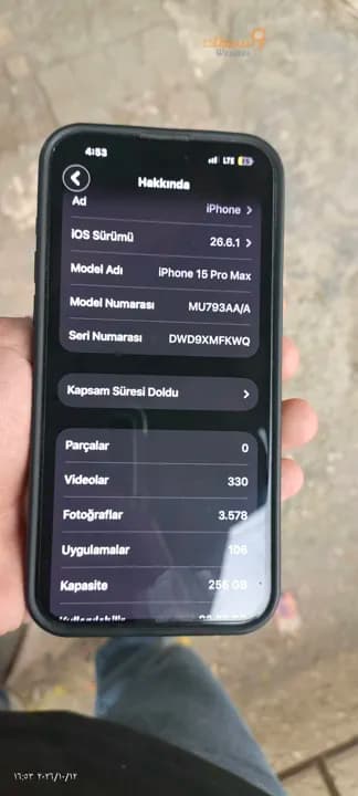 هاتف أيفون 15 برو ماكس للبيع نضافة خارقة - 1