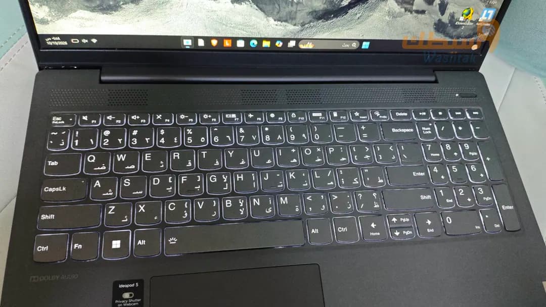 لابتوب lenovo ideapad 5 مستعمل i5 جيل 11 مع كرت منفصل mx450 - 1