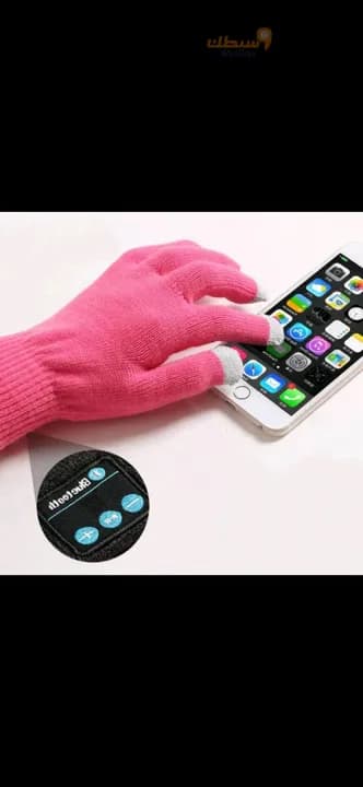 كف لمس مع سماعة بلوتوث  - 1