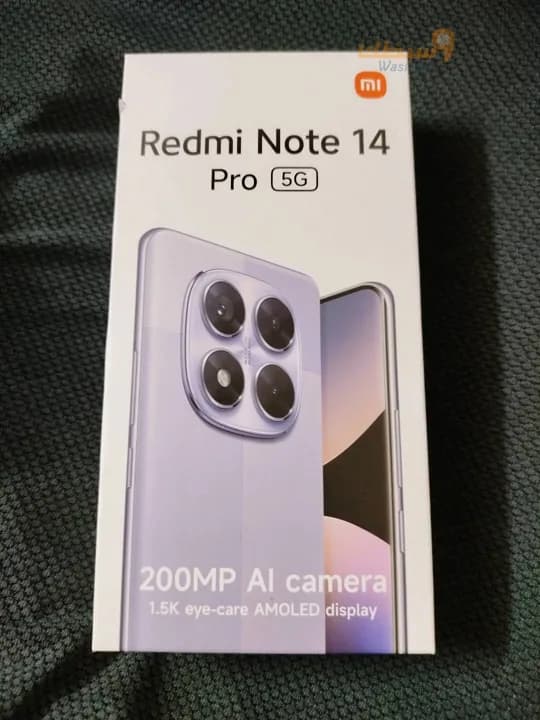 redmi note 14 pro 5G (جديد ) مع ساعة شاومي - 2