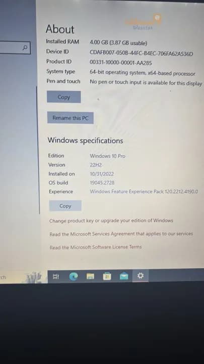 لابتوب lenovoمواصفات بالصورةتخزبن نص تيرابيات ( 500 غيغا)السعر قابل للتفاوضتواصل :0990825138 - 2