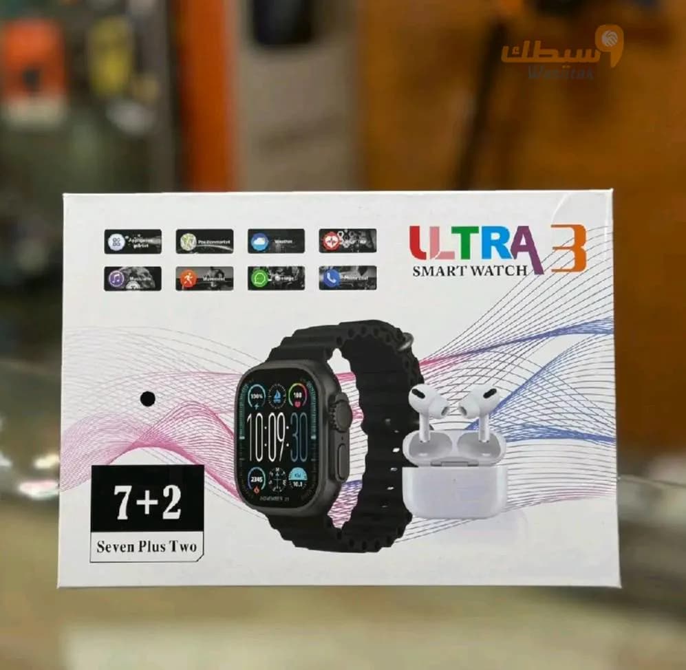 ساعة ذكية + سماعة بلوتوث - 1