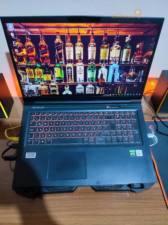 لابتوب غيمينغ مونستر نوعية تقلية للالعاب الحديثة معالج corei7 10th رامات ١٦ جيحا كرت الشاشة 2060rtx مساحة تخزين ٢٥٠٠ جيجا نوع سريع حجم الشاشة ١٧.٣ لأي استفسار تواصل واتس 0934246409 - 2