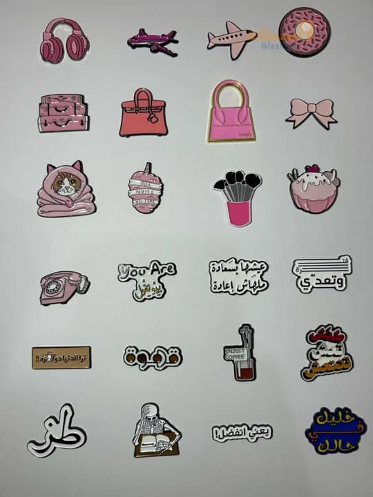 ستيكرات جوال معدن 