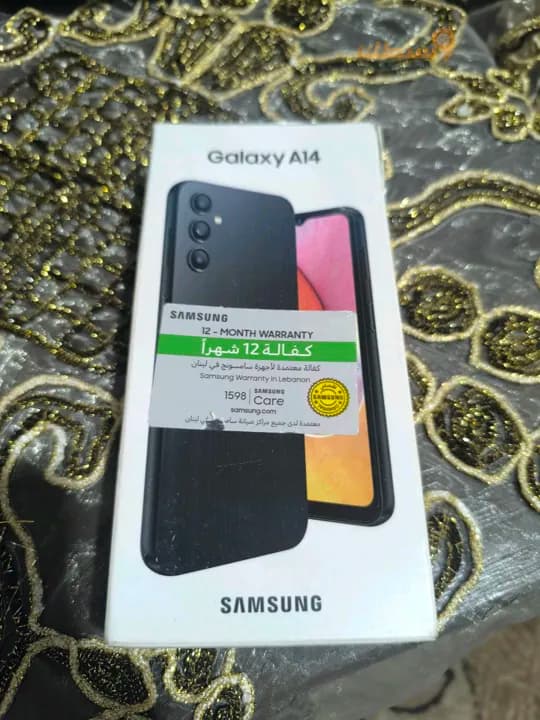 موبايل samsung a14 نظيف  جدا 